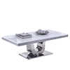 Hot selling living room furniture stainless steel modern design new center table CT021