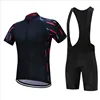 Hot sale quick dry wholesale men cycling jersey Bicycle Jersey And Bibs Ciclismo Cycling Wear Polyester Cycling Jersey Sets