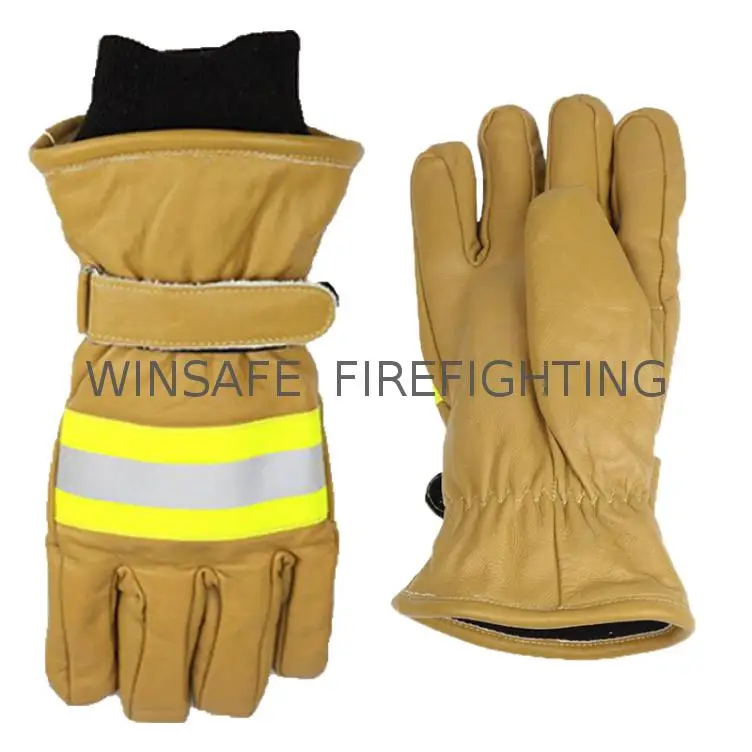 6 layers fire gloves