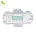 Bamboo fiber green nano silver ion chip sanitary napkin