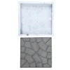 Durable plastic concrete paving stone floor brick tile mould for Decorative pavement