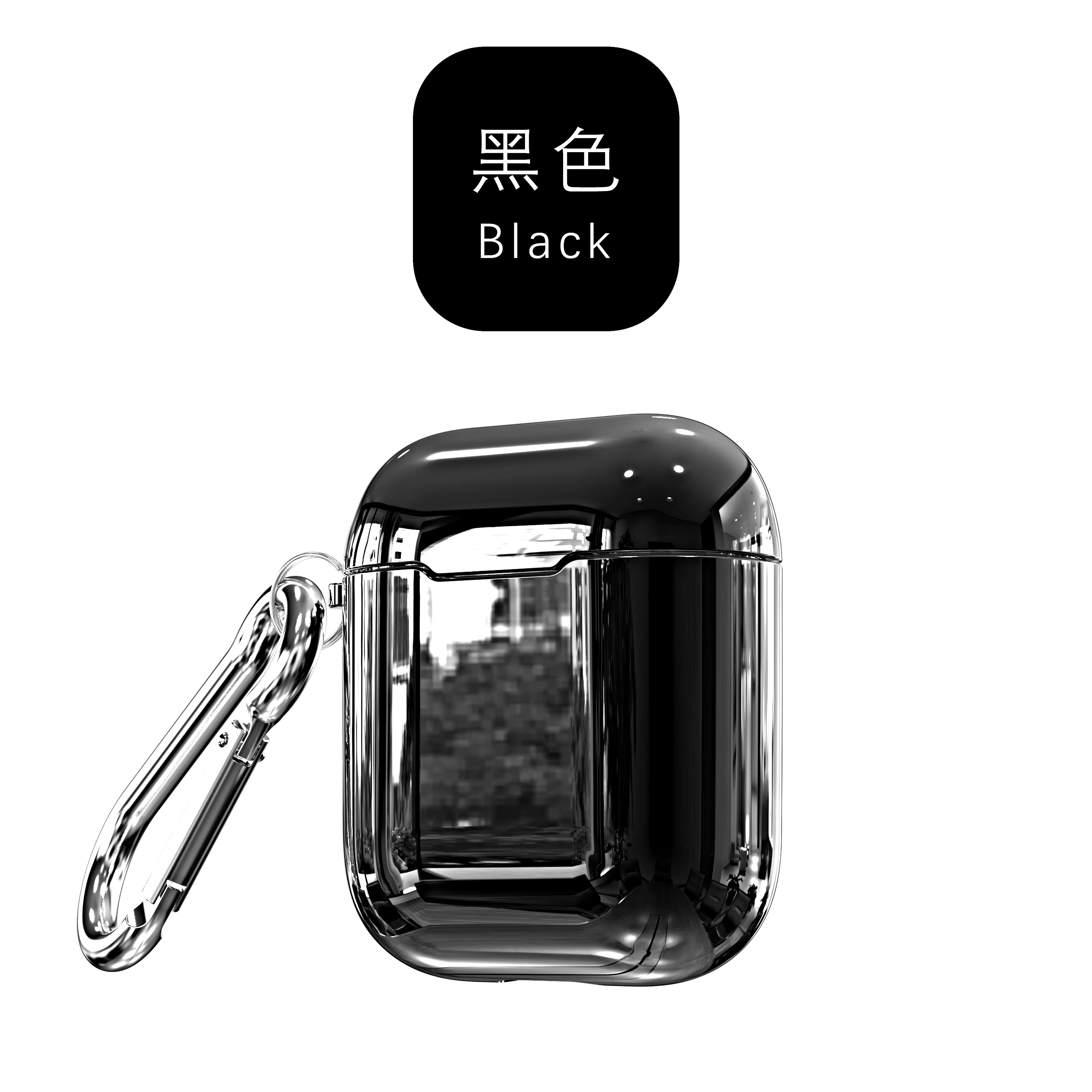 2019 Electroplated Case earphones Silicone Protective Cover Charging Headphones Case For APPLE - ANKUX.COM