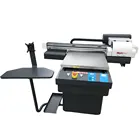 6090 15cm Thickness material White ink flatbed UV A1 printer price