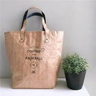 Wholesale Dupont Tyvek Paper Tote Bags With Custom Full Color Printing