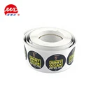 Screen printing PP self adhesive printing private wholesale high strength adhesive sticker label