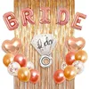 Rose Gold Bride To Be Balloon Supplies Bridal Shower Decoration
