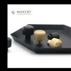 New Design Solid Brass Cabinet Handle Knob Custom Made Knurled Knob