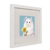 8x8Wooden Square Photo Frame white photo frame for Wall Hanging