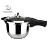Japanese Food Grade SUS304/SS201 Nonelectric Stainless Steel Pressure Cooker Belly Shape Industrial Pressure Cooker Rice Cooker