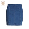 Slim fit casual blue short fashion girl sexy style jeans half long skirt