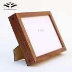 China manufacturer 8X6 children photo decoration glass stand back photo frame