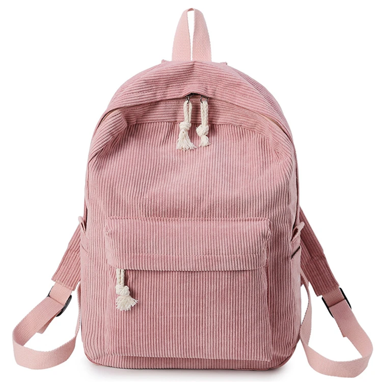 Preppy Style Soft canvas Backpack Female Corduroy Design School Backpack For girls, Customized color
Preppy Style Soft canvas Backpack Female Corduroy Design School Backpack For girls, Customized color