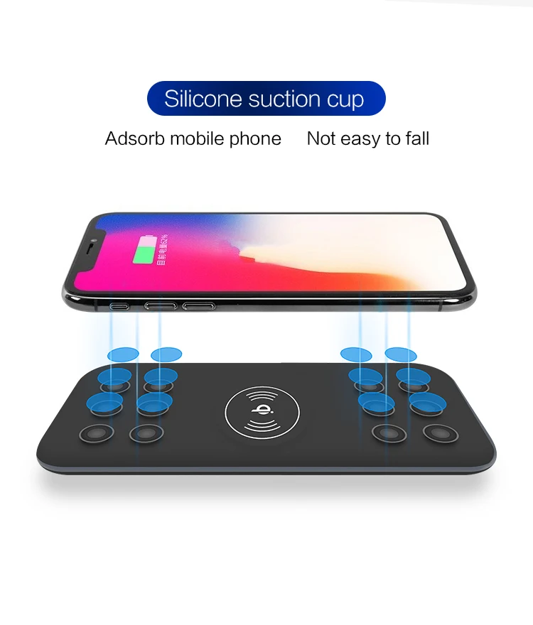 Innovative products 2019 suction cup wireless power bank portable charger - ANKUX.COM