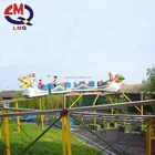 Amusement Sliding Dragon Track Train/ Roller Coaster Seats Track for sale