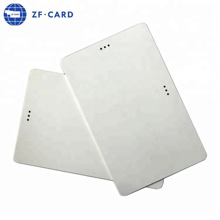 Plain Pvc Blank White Clamshell Card 13 56mhz Rfid Fudan M1 Parking