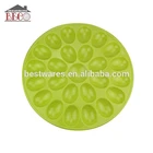 Wholesale Round Green Melamine Egg Plate For Sale