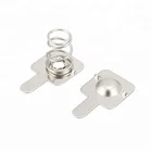 Hot Sell High Quality Battery Spring Clips Plate Set for AA AAA Batteries