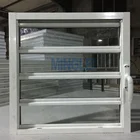 Aluminium glass louvers shutters jalousie window