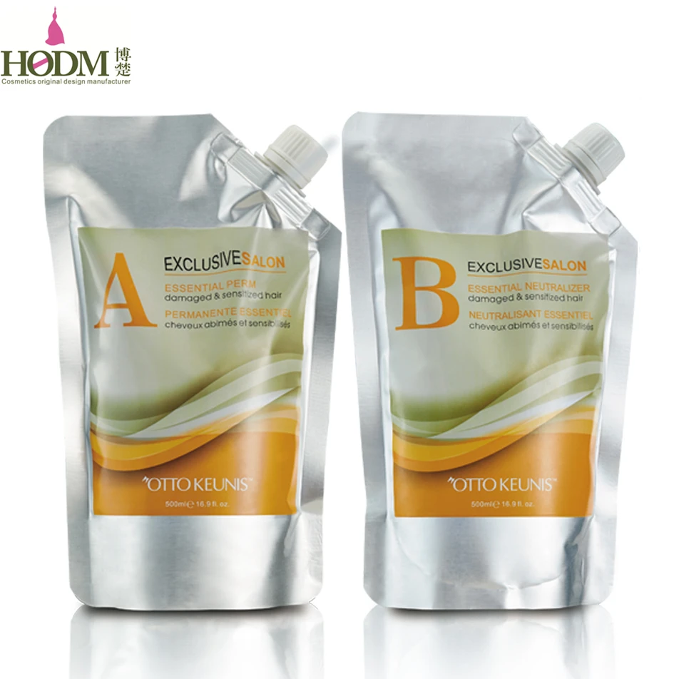 Safe Formula Professional Keratin Hair Perm For Damaged Hair