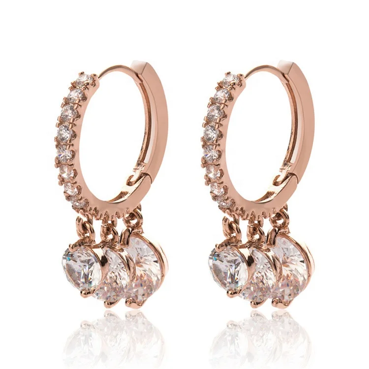Bright Cubic Zircon Women Earrings New Trendy Round Dangle Earrings Women Fashion Jewelry Drop Earrings
Bright Cubic Zircon Women Earrings New Trendy Round Dangle Earrings Women Fashion Jewelry Drop Earrings
