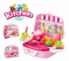Factory wholesale high quality materials plastic kids kitchen set toy