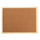 Mini size 30cm wooden frame cork board for bulletin