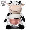 China Factory White And Black Cow Plush Toy New Promotion Gift Cute Custom Cartoon Kids Stuffed Farm Animal Soft Plush Toys Cow