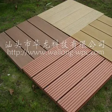 waterproof wpc polymer outdoor decking flooring