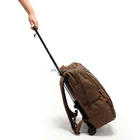 New product factory foldable stair-climbing luggage cart with wheels