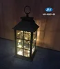 Decorative lantern with copper string light Warm White LED Fairy Lights Lantern Battery Operated, Indoor Use