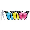PVC Inflatable Butter fly Pool Float 133cm Party Inflatable Float Mat for sale