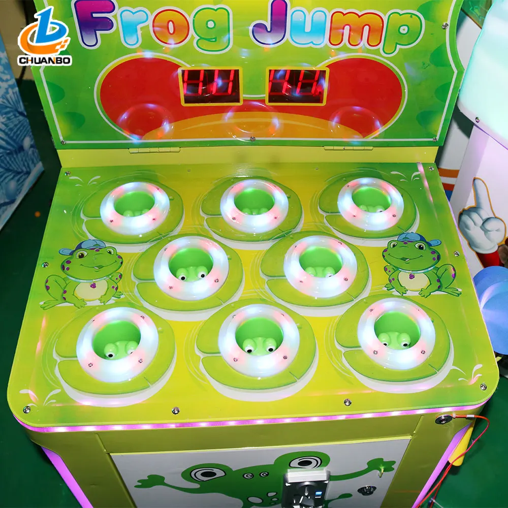 Funny Guangzhou Game Hit Frog Redemption Game Arcade Hammer Hit Game Machine for Kids