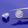 classic old European cut 6.5mm moissanite diamond synthetic moissanite diamond