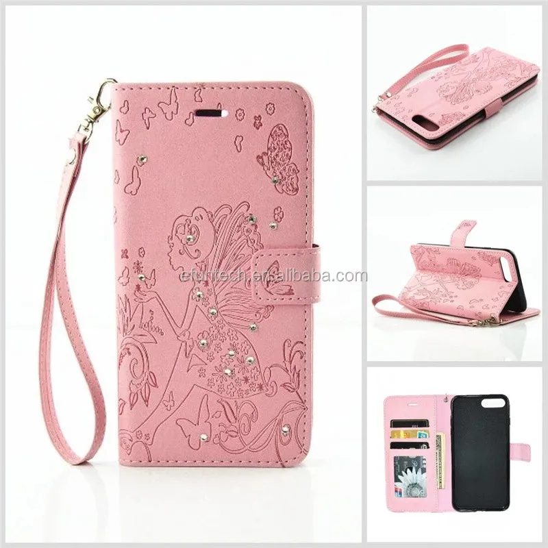 Angel fairy pattern smartphone phone case for iphone 7 7plus with hand strap and card slots
Angel fairy pattern smartphone phone case for iphone 7 7plus with hand strap and card slots
