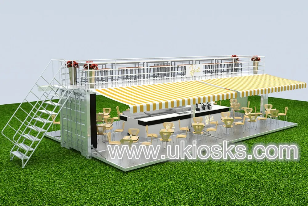 Popular food container kiosk for sale