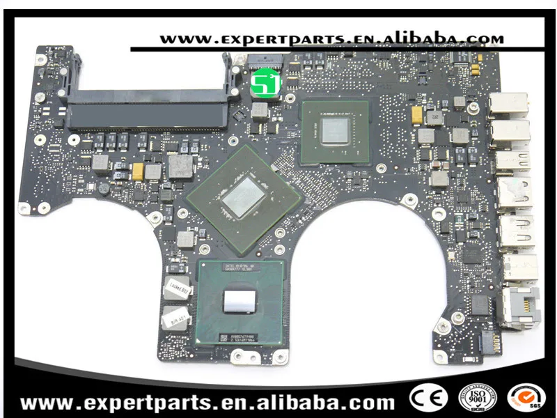 A1286 late 2008 Core 2 Duo 2.53 GHz T9400 661-4835 820-2330-A placa lógica para MacBook Pro 15" MB471LL/A