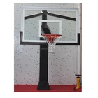 Outdoor In-ground Adjustable Clear-View 72" Steel Basketball Hoop