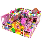 Children indoor playground kids soft padded play ground equipment with big ball pool