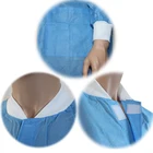 Pp Non Woven Sauna Spa Massage Disposable Surgical Visitor Gown