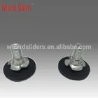 Adjustable Feet Ptfe+Rubbe Stickness Slider Pad