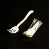Custom Plastic Fork Individually Wrapped Disposable Folding Plastic Fork