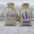 Natural Food Grade Packaging Linen Sachets Bags For Lavender
