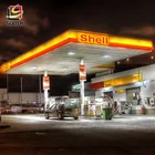 GUOSE gasoline petrol stations construction of fuel station equipment signages