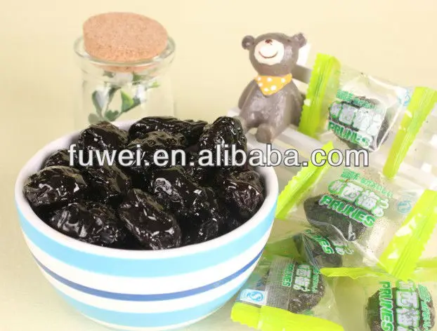 good taste fuwei pitted prune in bulk or finished packing