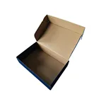 Hot sale black corrugated cardboard paper box for packaging