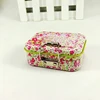 New style with hinge rectangular tin container for band-aid