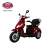 Three wheel electric motorcycle scooter for elderly