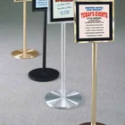 A frame poster holder ; aluminum frame poster stand