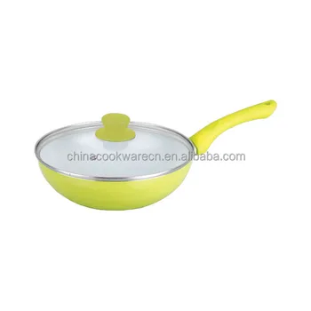 small frying pan with glass lid