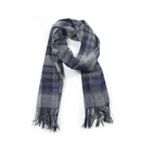 Fashion Wool Scarf Checked Pattern Mens Silk Muffler